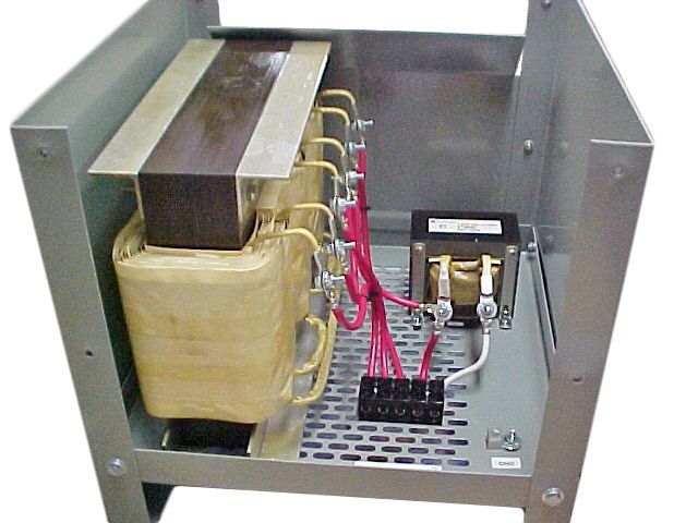 Zig-Zag "Zero Sequence" Grounding Transformer Assembly, 600V, 20A/phase